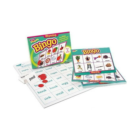 Trend Rhyming Bingo Learning Game