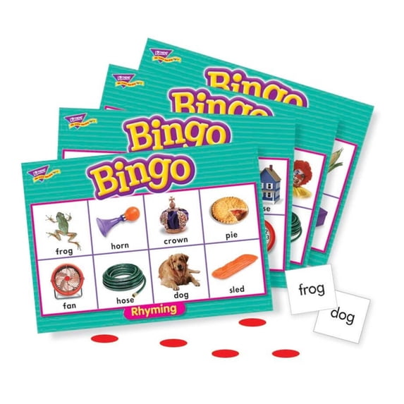 TREND Rhyming Bingo Game