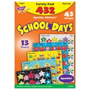 TREND School Days Sparkle Stickers Variety Pack, 432 ct
