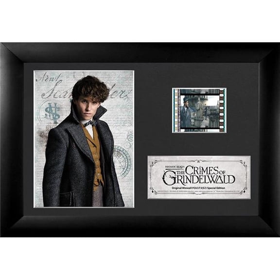 Fantastic Beasts: The Crimes of Grindelwald (Newt Scamander) Minicell FilmCells Framed Desktop Presentation USFC6373