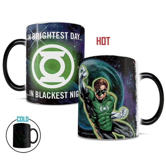 Trend Setters Green Lantern in Brightest Day Morphing Heat-Sensitive Mug - 11 oz