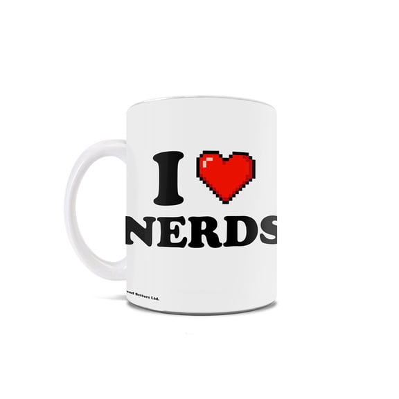 Trend Setters Original (I Heart Nerds) 11 oz White Ceramic Mug WMUG1821