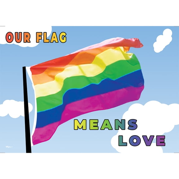 Trend Setters Original (Our Flag Means Love) MightyPrint™ Wall Art MP24171171