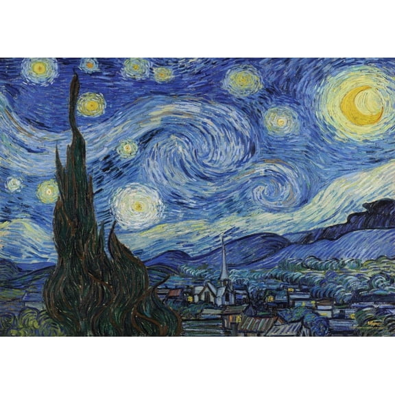 Trend Setters Original (Vincent Van Gogh – Starry Night) MightyPrint™ Wall Art MP24171112