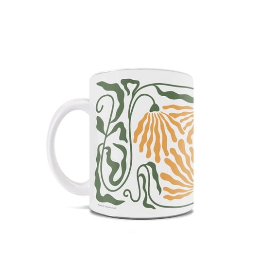 Trend Setters Original (Wavy Daisy) 11 oz White Ceramic Mug WMUG1771