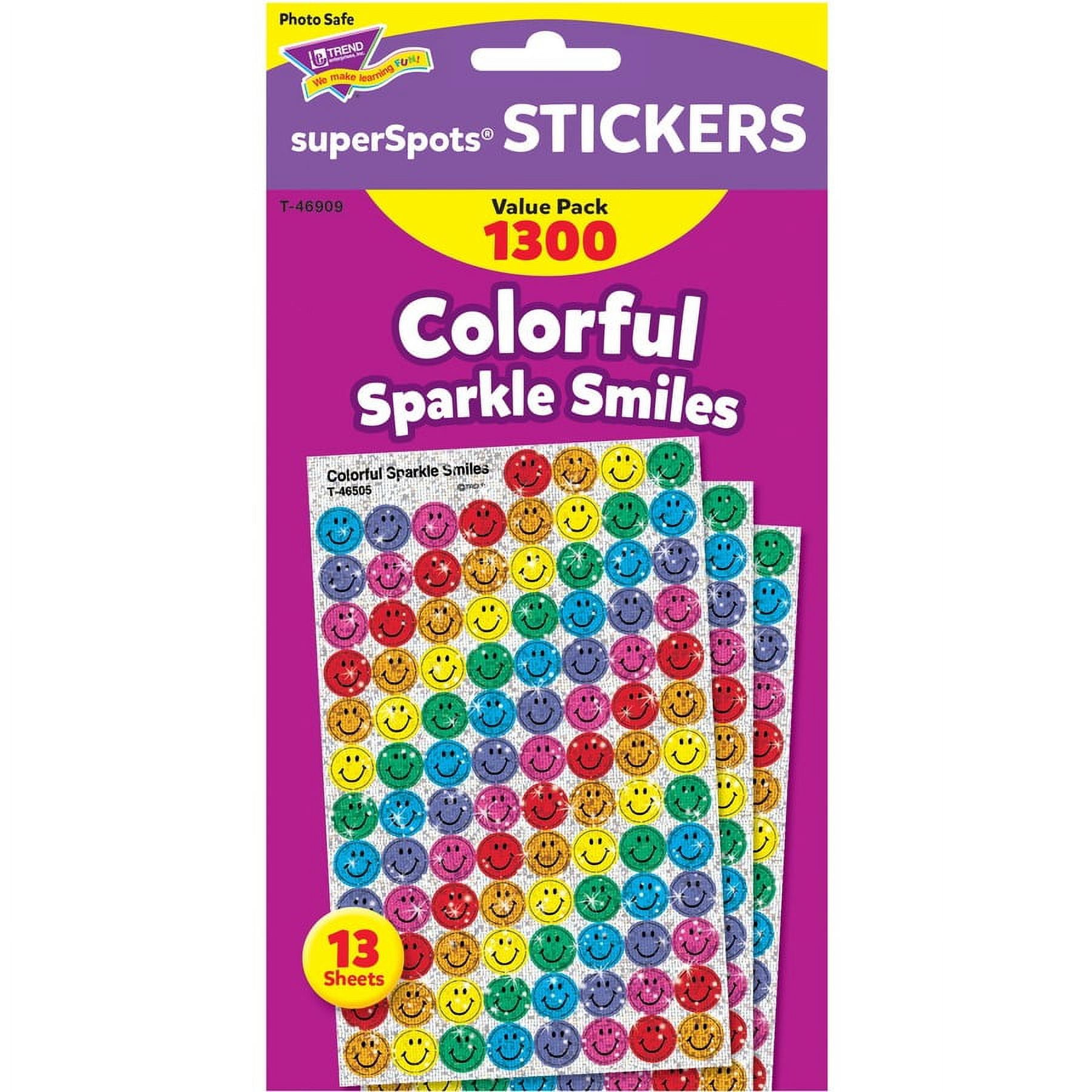 Trend SuperSpots Variety Pack Sticker, Sold as 1 Package, 1300 Each per Package Trend SuperSpots Variety Pack Sticker, Sold as 1 Package, 1300 Each per Package