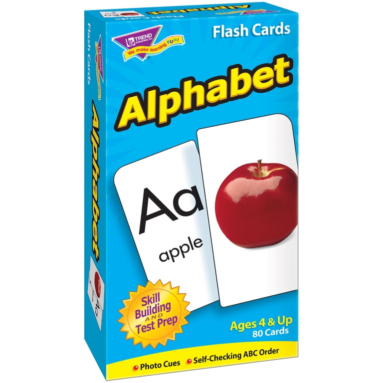 TREND Alphabet Skill Drill Flash Cards - Walmart.com