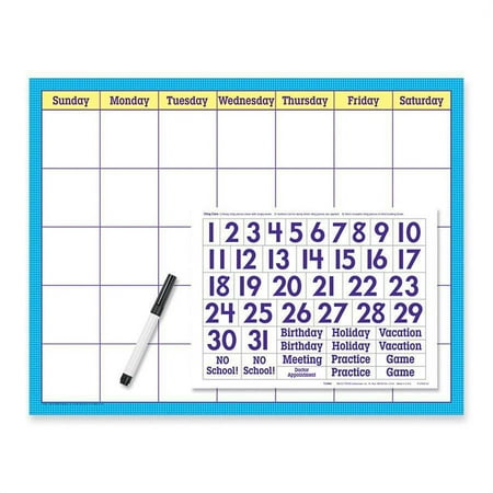 (2 pack) (2 Pack) Trend, TEPT27802, Reusable Calendar Wipe-off Kit, 1 Kit, Assorted
