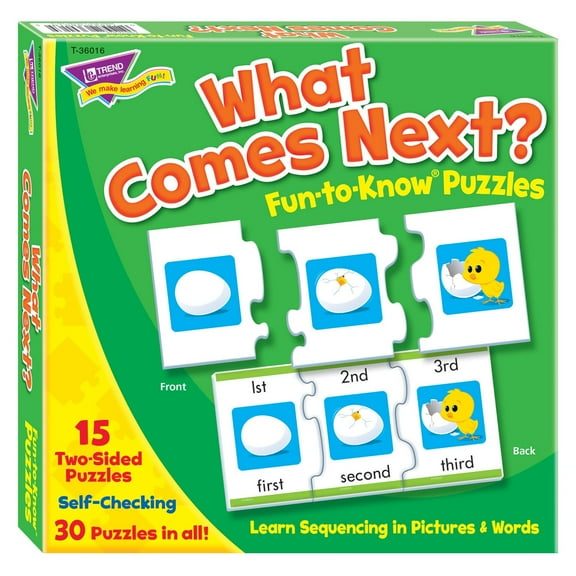 Trend What Comes Next Fun-to-know Puzzles