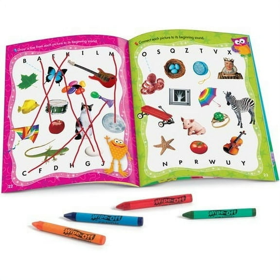 Trend Wipe-off Book Learning Fun Book Set Printed Book Book