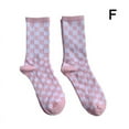 thumbnail image 1 of Trend Women Checkerboard Socks Checkered Socks Men Hip Unisex Hop Socks D6R7, 1 of 1