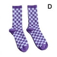 thumbnail image 1 of Trend Women Checkerboard Socks Checkered Socks Men Hip Unisex Hop Socks R8I2, 1 of 1