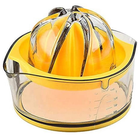 TrendMallOasis 8oz Manual Citrus Juicer, Hand Squeezer with Built-in Measuring Cup & Strainer