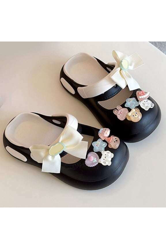 Anti Slip Soft Sole Girls Clogs Mary Jane Princess For Toddler Baby Girls And Mom Wear Kids Footwear