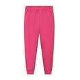 thumbnail image 1 of TrendOFT Boys Sweatpants Active Joggers Athletic Casual Basic Pull On Pants with Pockets Drawstring Solid Sweat Pants Hot Pink 9-10 Years, 1 of 4