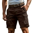 thumbnail image 1 of TrendOFT Cargo Shorts for Men Relaxed Fit Tactical Cargo Short Pants Retro Work Shorts with Multi Pockets Bronze XL, 1 of 7