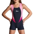 thumbnail image 1 of TrendOFT Girls Swimsuit Two Piece Summer Swimming Comfortable Kids Durable Girl Bathing Suit Swimwear For Pool Beach Surfing Pink, 1 of 3