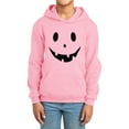 thumbnail image 1 of TrendOFT Halloween Hoodies for Boys Pumpkin Face Graphic Sweatshirt Long Sleeve Scary Hooded Shirt Pink 5-6 Years, 1 of 4