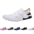 thumbnail image 1 of TrendOFT Hike Barefoot Shoes Women Men Footwear Non- Water Shoe for Men Womens Wide Toe Running Shoes Boots Unisex Sneakers White 38, 1 of 9