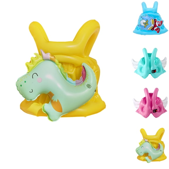 TrendOFT Kids Swim Vest Toddler Life Jacket Swimming Aid for Pool Beach Boys Girls Learn To Swim Float Jacket Light Blue L