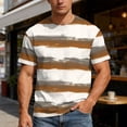 thumbnail image 1 of TrendOFT Mens Graphic Tees Cotton Funny Art Graphic Printed Short Sleeve Round Neck Casual Street Style Daily Comfort Apparel Mens Shirts White L, 1 of 3