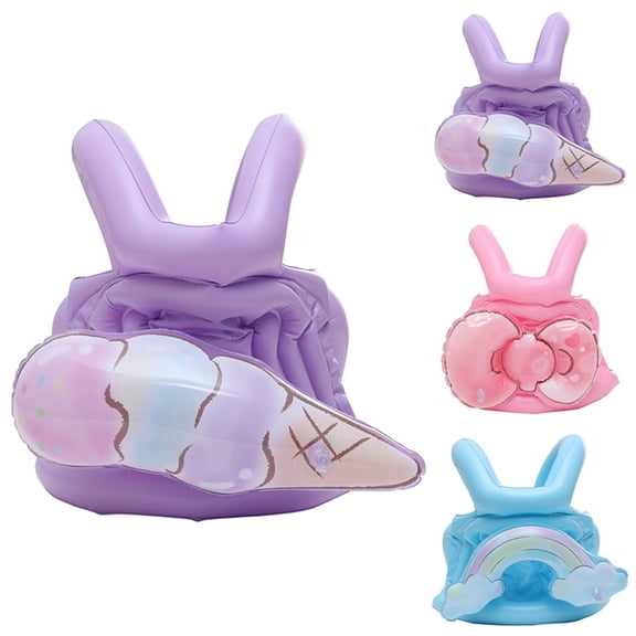 TrendOFT Toddler Swim Vest Swimming Ring Inflatable Pool Float Tube Circle Water Toys Air Mattress Pool Swim Tube Pink One Size