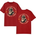 thumbnail image 1 of TrendOFT Unisex Graphic Tees Reversible Print Crew Neck Short Sleeve Casual Trendy Lightweight Tops Red XL, 1 of 3