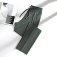 thumbnail image 1 of TrendOFT Wide Leg Joggers for Women Running Pants Quick Dry Lightweight Workout with Zipper Pockets Drawstring Hiking Travel Gym Workout Army Green M, 1 of 3