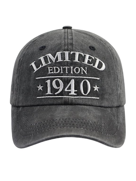 Womens Baseball Caps Vintage 1941 Limited Edition Adjustable Embroidered Baseball Cap A One Size