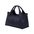 thumbnail image 1 of TrendOFT Womens Leather Tote Bags Fashion Soft Leather Casual Commute Large Capacity Single Shoulder Handbag Blue One Size, 1 of 3