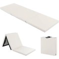thumbnail image 1 of TrendSage 6'x 2' Gymnastics Mat, 2" Thick Folding Tumbling Mat with Hook and Loop Fastener, Foldable Gym Mat with Carrying Handles, Cheer Mats for Kids Adults Home Exercise Aerobics Fitness，Grey, 1 of 16