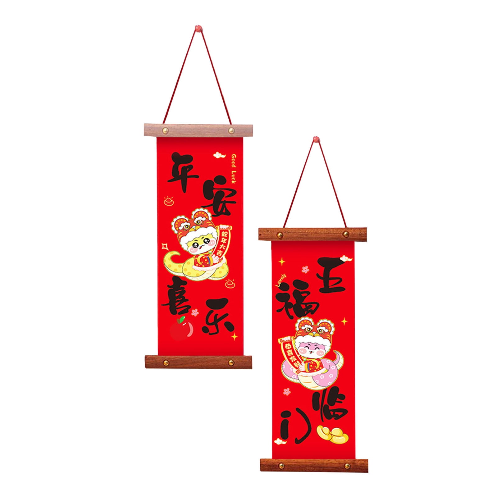 TrendTide 2025 Chinese New Year Snake Themed Door Sticker Handmade
