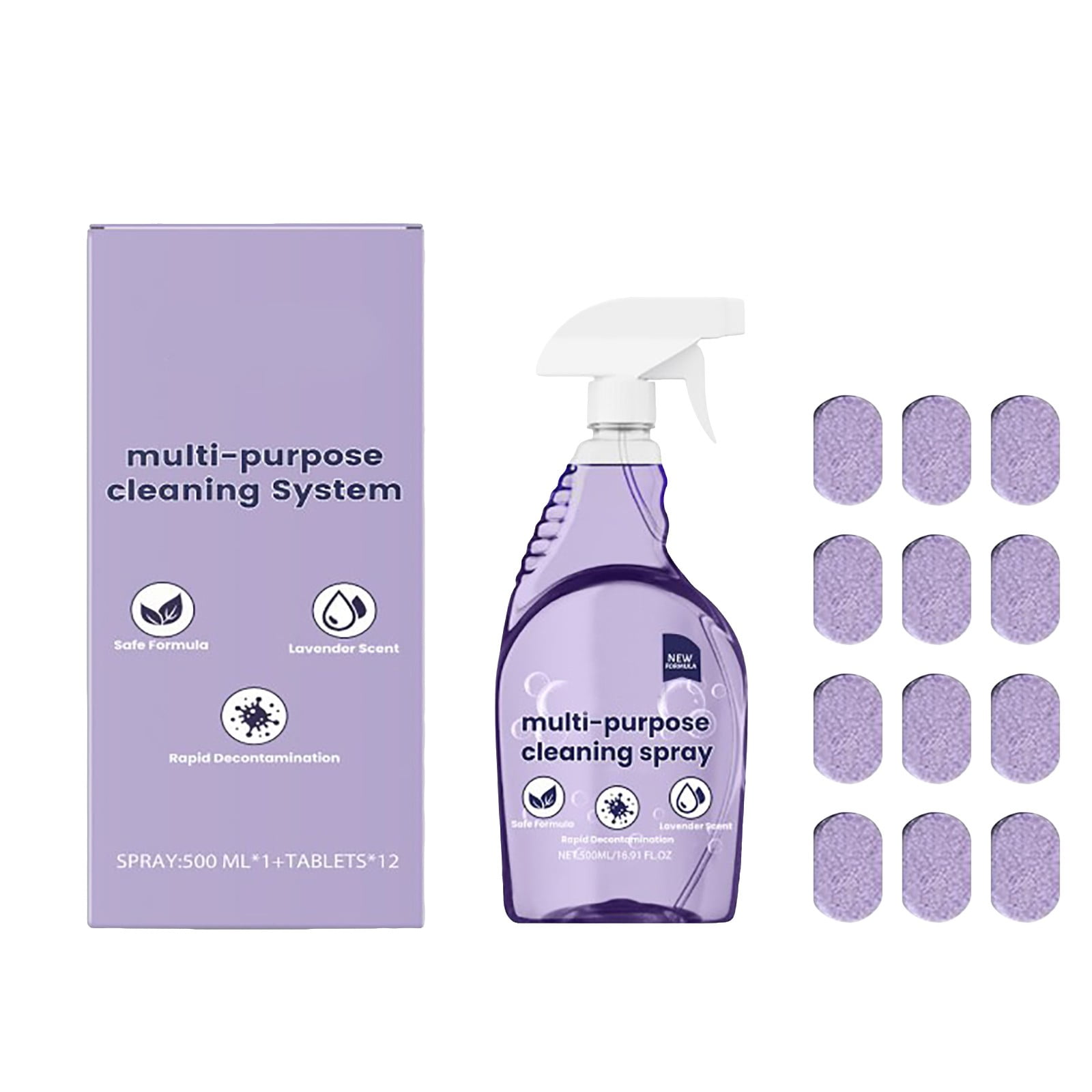 TrendTide 500ml Cleaner Cleaning Spray With Concentrated Cleaning