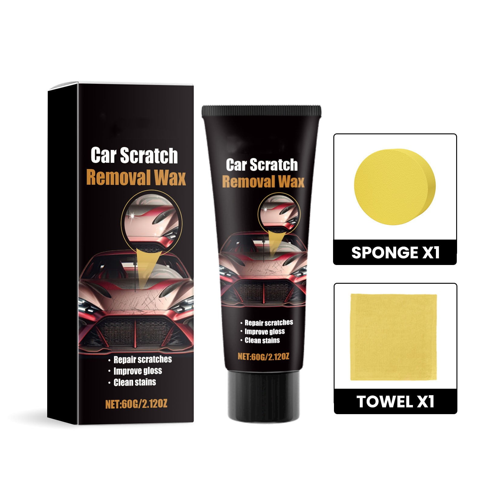 TrendTide Car Scratch Kit Car Body Paint Scratch Refurbishment Kit
