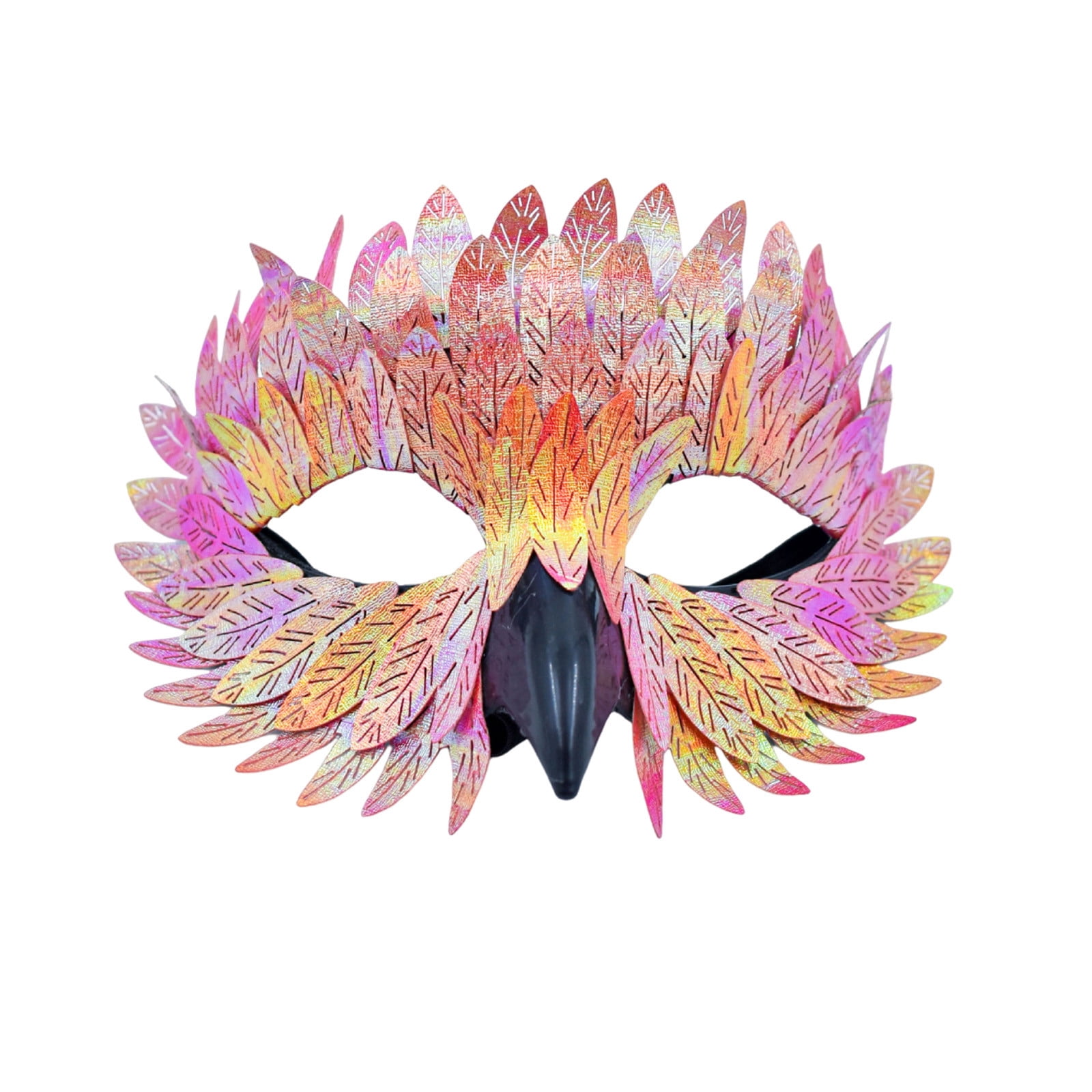 TrendTide Carnival Delicate Bird Masquerade Carnival Black Half Face ...