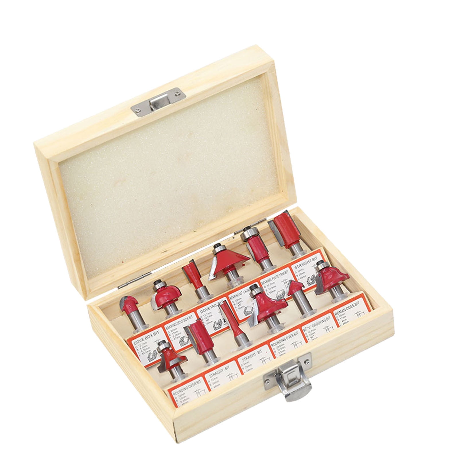 TrendTide Cutter Set 12 Piece Shank 6 Mm Cutter Profile Cutter For ...