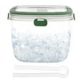 TrendTide Ice Bucket With Lid And Tong Sealed Ice Bucket Container With