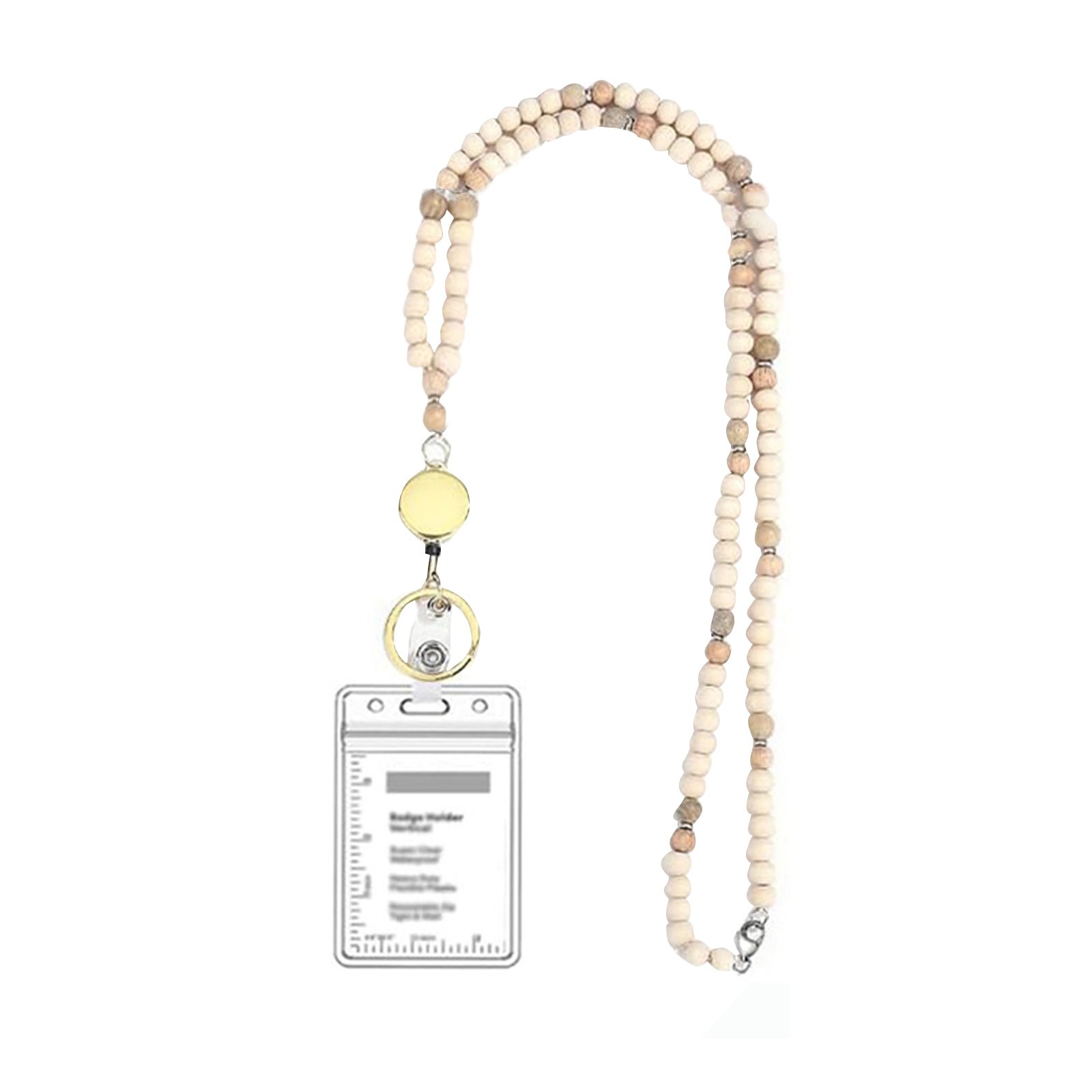 TrendTide New Certificate Tag Can Be Retractable ID Card Key Lanyard