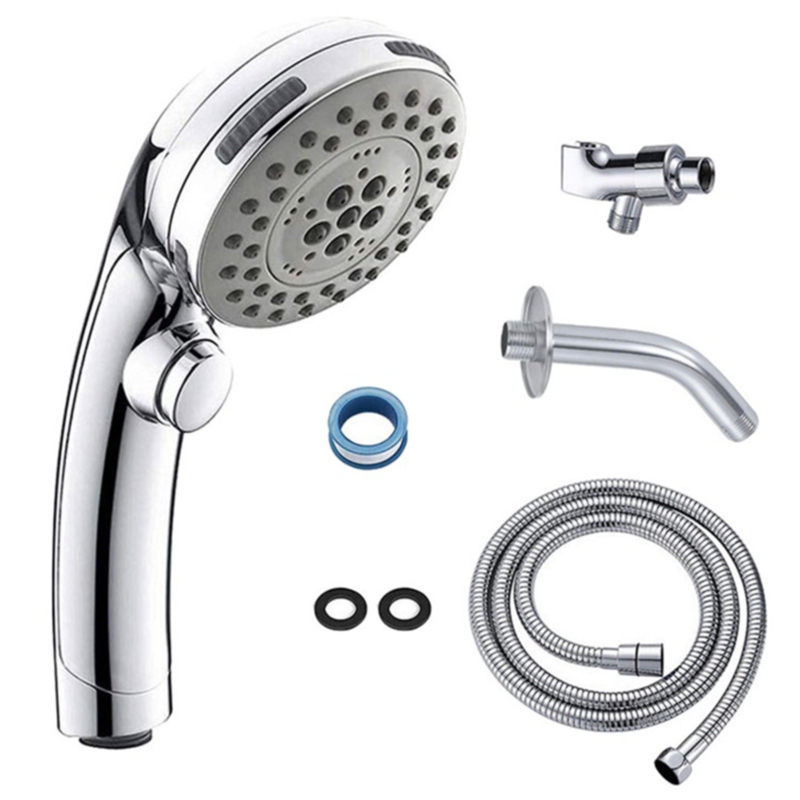 TrendTide Shower Head High Pressure Handheld Shower Head With Water
