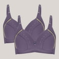 thumbnail image 1 of successthop 2 Pack Wireless Push up Bras for Women No Underwire Soft Bra Bralette Underwear, 1 of 4