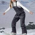 thumbnail image 1 of successthop Bib Ski Pants Womens Space Spaceman Outfit Shiny Carnival Overall Long Sleeve Jumpsuit Astronaut Couple Space Role Play Fancy Dress Black 2XL, 1 of 4