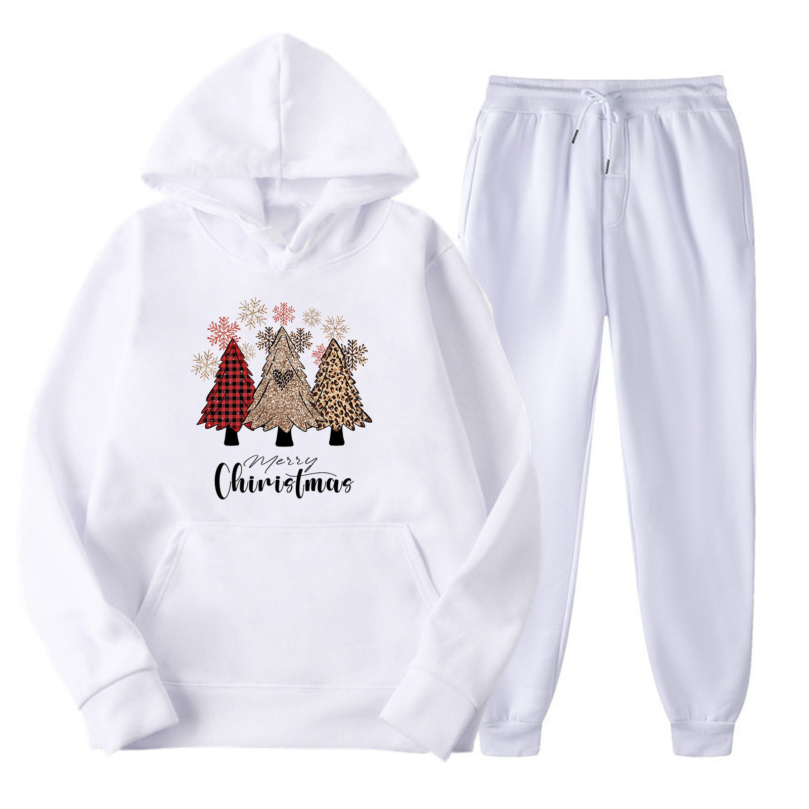 TrendVibe365 Christmas Pant Suit for Women 2023 Christmas Sweatsuits