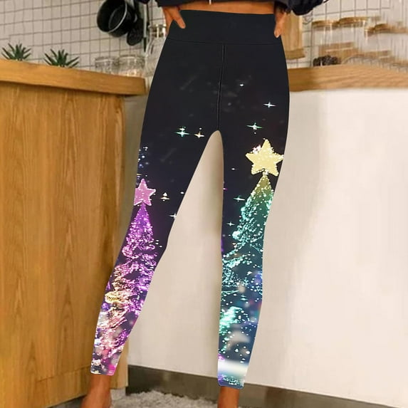successthop Legging Shorts for Women Plus Size High Waist Gym Leggings Full Length Summer Pants Curvy Slim Long Vacation Pants Yoga Multicolor L Breathable Beach Pants (Non Shiny Design Only Prints)