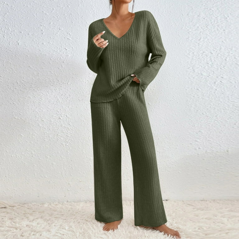 Casual Street Solid Split Joint Basic O Neck Long Sleeve Two Pieces Casual Street Solid Split Joint Basic O Neck Long Sleeve Two Pieces