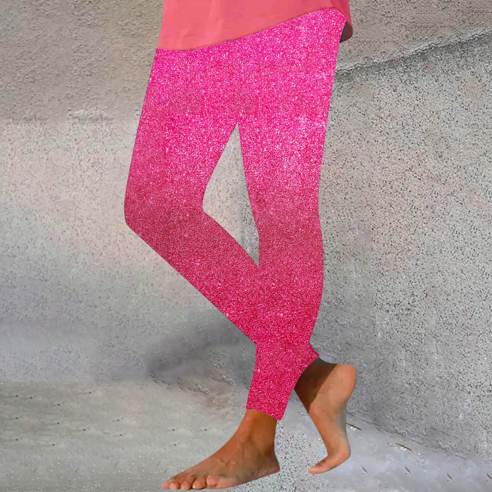 Glitter yoga pants online