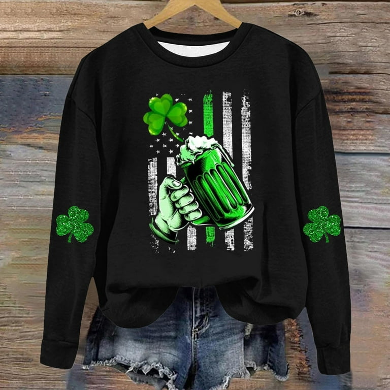St Patricks Day Shirt | Irish American Flag Shamrock T-Shirt St Patricks Day Shirt | Irish American Flag Shamrock T-Shirt