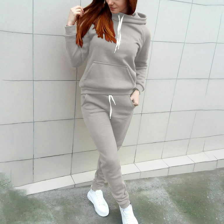Solid color sweatsuit outlet