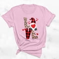 thumbnail image 1 of TrendVibe365 Valentines Shirts for Women Love Heart Graphic Gnomes Casual Shirts Short Sleeve Holiday Gifts Shirts Crew Neck Pullovers 2024 Tees Fashion Blouse Clothes, 1 of 4