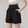 thumbnail image 1 of TrendVibe365 Women Workout Shorts Run Tennis Golf Athletic Shorts Running High Waisted Short Shorts Pants Fashion Pull on Elastic Waistband Trousers w Pockets Boho Vacation, 1 of 6