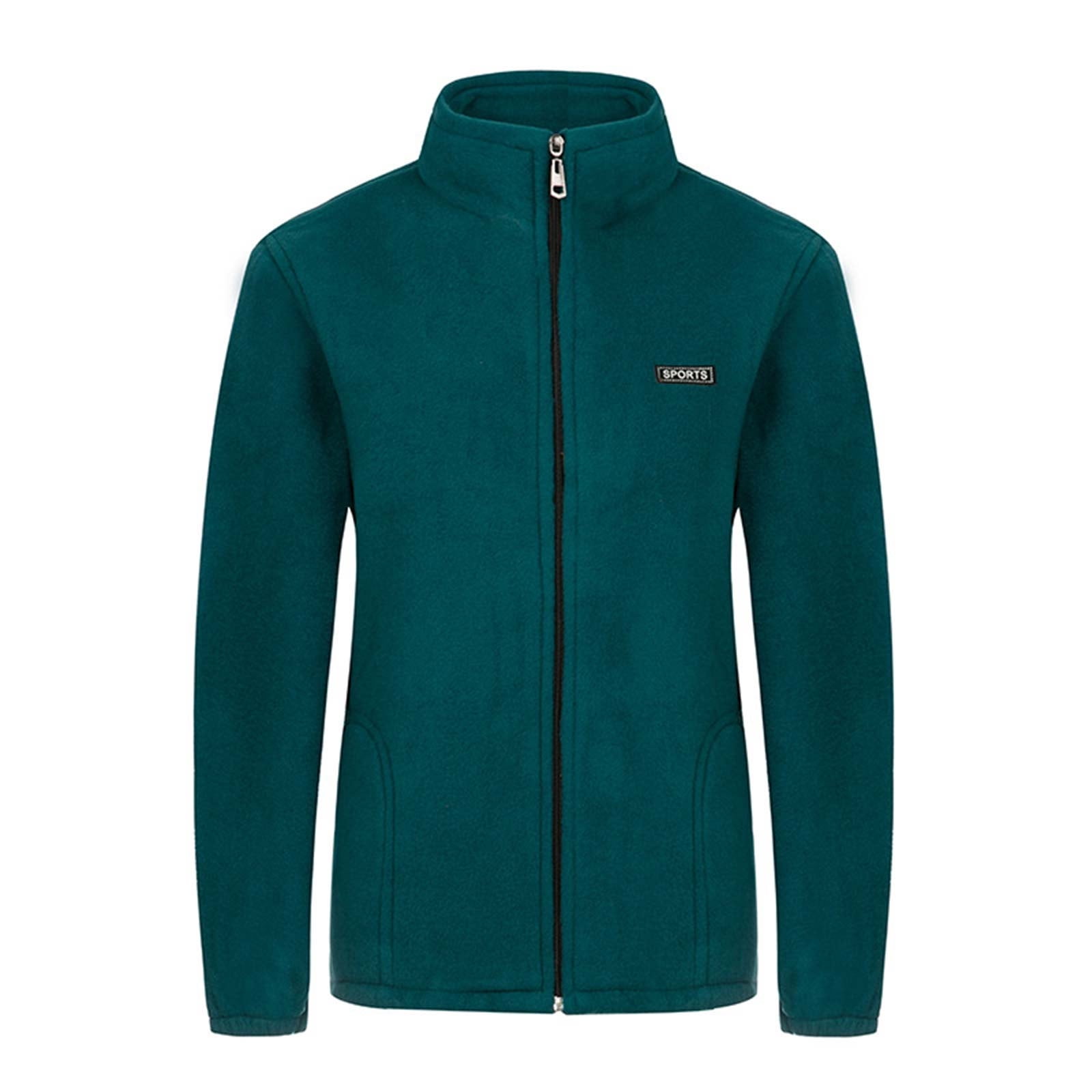 TrendVibe365 Womens Fleece Jackets Plus Size Oversized Full Zip Wool trendvibe365-womens-fleece-jackets-plus-size-oversized-full-zip-wool